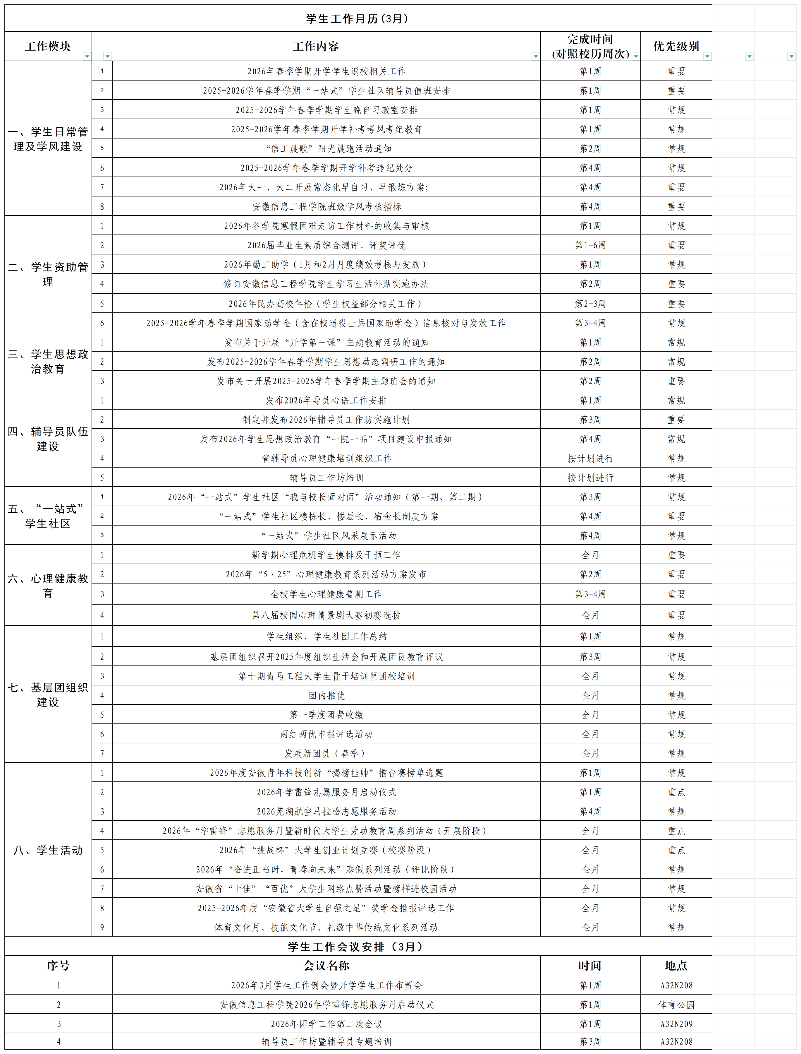 学生工作月历及重要会议安排（3月）.png